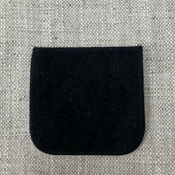 Black Chanel Makeup Cosmetic Pouch - Picture 2 of 2